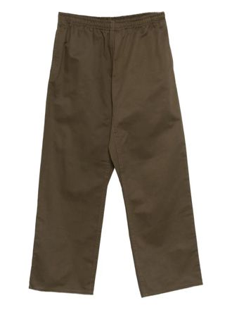 Marni elasticated-waistband trousers - Green