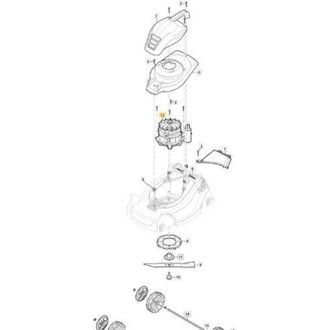 STIGA Sports Motor El&eacute;ctrico Inducido 230v-50hz 1000w Original Stiga - 118563725/0