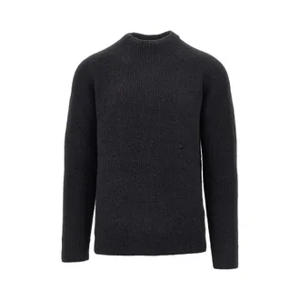Laneus Alpaca-wool blend crewneck sweater Man 46