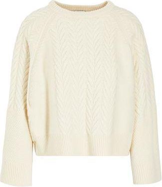 8 by YOOX WOOL CABLE KNIT SWEATER