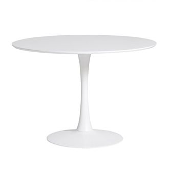 Calicosy Mesa redonda l110 cm - blanco