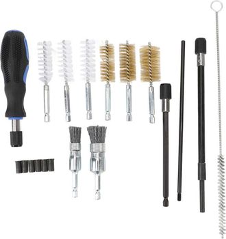 OEM Kit De Limpieza De Asientos De Inyectores Di&eacute;sel, 19 Piezas, Culatas, Cepillo Universal Para Orificios Apto Para El Veh&iacute;culo