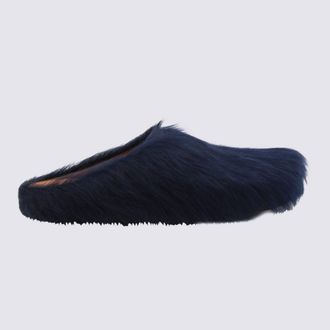 Marni Eclipse Leather Fussbett Flats
