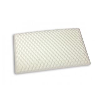 Talamo Italia Almohada Para Cama, 100% Made In Italy, Almohada De Viscoel&aacute;stica Masajeadora, Hipoalerg&eacute;nica Y Transpirable, 73x43xh14 Cm, Con Embalaje Reforzado - T