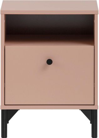 Schildmeyer Nachttisch »Smash, Breite 40 cm« Schublade mit Teilauszug und hochwerigen Metallbeschlägen