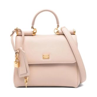 Dolce & Gabbana Top Handle Bag Nudo 1 - female - Dolce & Gabbana - Handbags - Beige - ONE SIZE - Bags