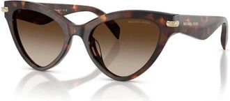 Michael Kors Roanoke Zonnebril - Dames - Zonnebrillen - Bruin - 52 MM - Accessoires