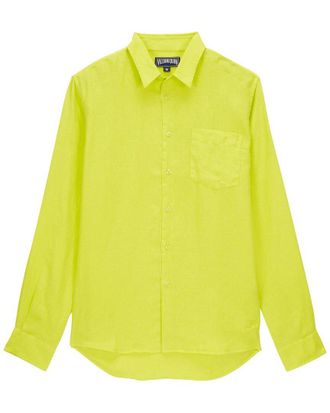 Vilebrequin Solid Linen Shirt
