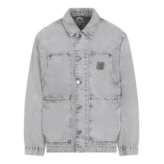 Carhartt Work in Progress Carhartt Wip, Denim Jackets, male, Gray, Size: S OG Double Front Jacket