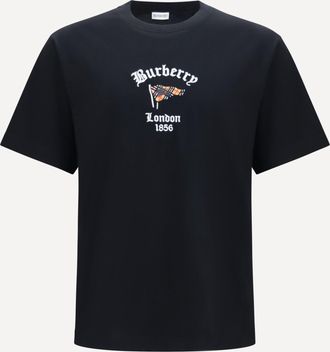 Burberry T-shirt in cotone Check Man XL