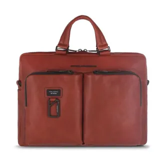 Piquadro Laptop Bags & Cases, male, Brown, Size: ONE SIZE Harper Briefcase