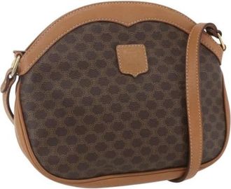 Celine Pre-owned Plastic Cross Body Tas - Dames - Vintage Schoudertas - Bruin - ONE Size - Vintage