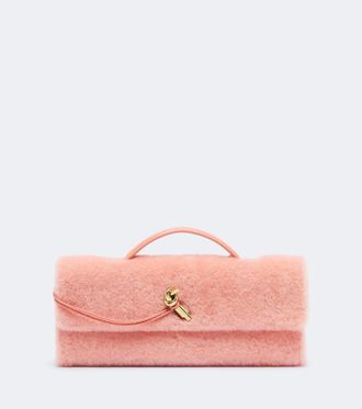Bottega Veneta Clutch Andiamo de borrego