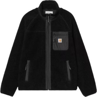 Carhartt Work in Progress Black Prentis Polyester Fleece Jacket