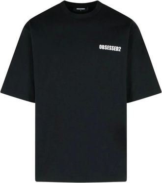 Dsquared2 Hombre, Camisetas, Negro, Talla: S