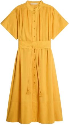 Vanessa Bruno Shirt Dress - Dames - Shirt Kleedjes - Geel - M - Kleedjes