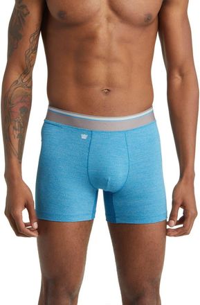 Mack Weldon AIRKNITx Performance Boxer Briefs in Cerulean at Nordstrom Rack, Size Medium