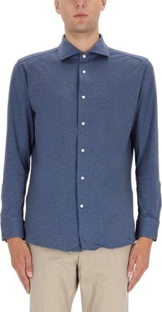 HUGO BOSS Long-Sleeve Button-Up Shirt