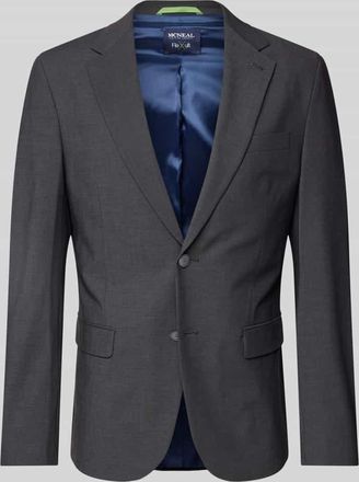 Mc Neal Slim Fit 2-Knopf-Sakko mit Pattentaschen in Anthrazit, Größe 110