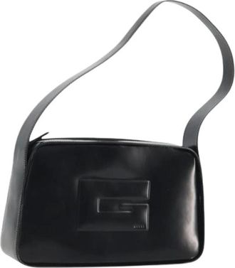Gucci Pre-owned Shoulder Bags, female, Black, Size: ONE SIZE Pre-owned Vintage Shoulder Bag