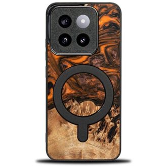 OEM Funda Bewood Unique Para Xiaomi 14t - Naranja Con Magsafe
