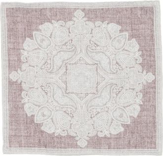 Eleventy Pochet met paisley-print - Rood