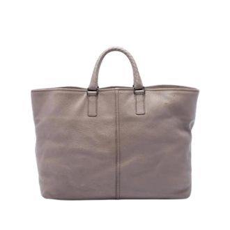 Bottega Veneta Bolsa Tote Pre-owned - Pre-owned - Mujer - Gris - ONE SIZE