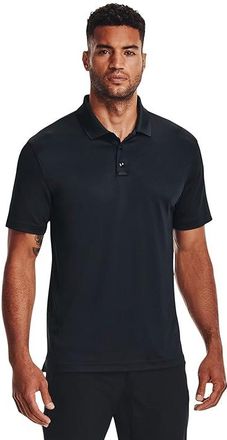 Under Armour Tac Performance Polo 2.0 Mens Clothing Dark Navy Blue/Dark Navy Blue : 3XL, Polyester/Elastane