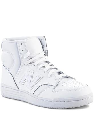 New Balance Sneakers 480 High Triple White - Bianco