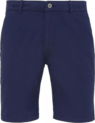 Asquith & Fox Heren Casual Chino Shorts (Marine)