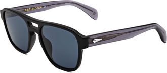 Rag & Bone Rag & Bone Mens 54mm Black Sunglasses