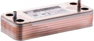 OEM Intercambiador De 14 Placas 171 Mm Compatible Junkers Zw24ke23, Leblanc, Neckar Repuesto Original C&oacute;digo 8705406287