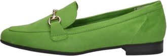 Marco Tozzi Mocassin - Dames - Loafers - Groen - 36 EU - Schoenen