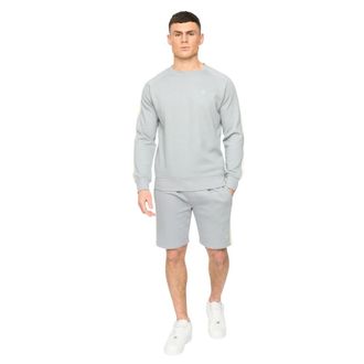 Crosshatch Heren Cresswill Sweatshirt (Staalblauw)