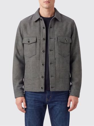 Nine In The Morning Giacca a camicia in pura lana con colletto classico