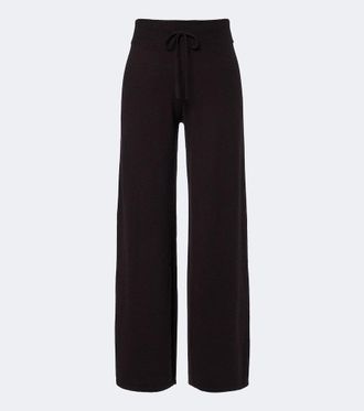 Lisa Yang Sofi cashmere wide-leg pants