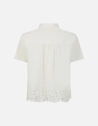 Nooki Design Womens Jada Shirt - Natural - Cream - Size: 10/8
