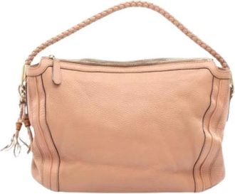 Gucci Pre-owned Vintage Schoudertas - Dames - Vintage Schoudertas - Roze - ONE Size - Leer - Vintage