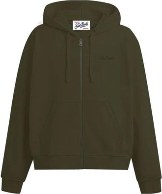 MC2 Saint Barth Zip-through Hoodie - Heren - Vesten met rits - Groen - XL - Hoodies & sweatvesten