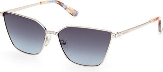 Guess GM00023 33W Womens Sunglasses Gold Size 60