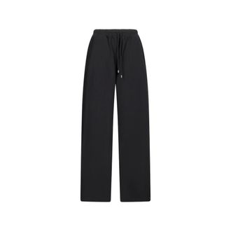 Sportmax Lord Wide Trousers - Trousers - Mujer - Negro - XL