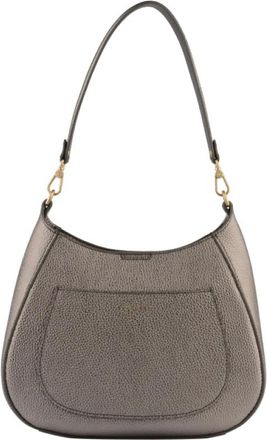 Pourchet Ob&eacute;lisque - GM Schoudertas - Dames - Schoudertassen - Grijs - ONE Size - Leer - Tassen