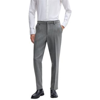 HUGO BOSS Heren Slim Broek (Medium Grijs)