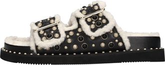 Ash Sandalen Zwart - Dames - Sandalen - Zwart - 39 EU - Leer - Schoenen