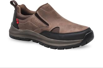 Andrea Mens Anti-Slip Loafer In Brown