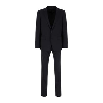 Dolce & Gabbana Single Breasted Suits, male, Blue, L, Stylish Completi Collection for You