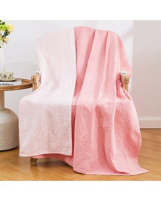 Melange Home M&eacute;lange Home Hand-Stitched Reversible Kantha Throw