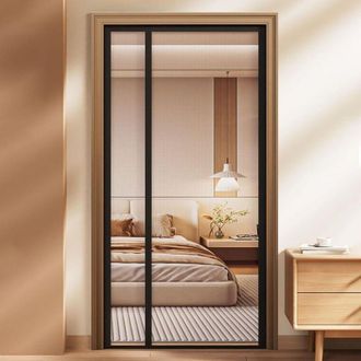 OEM Mosquitera Magn&eacute;tica Para Puertas Y Ventanas: Mecanismo De Cierre Autom&aacute;tico, Resistente A Los Ara&ntilde;azos, No Requiere Taladrar, Mantiene Alejadas Mosca