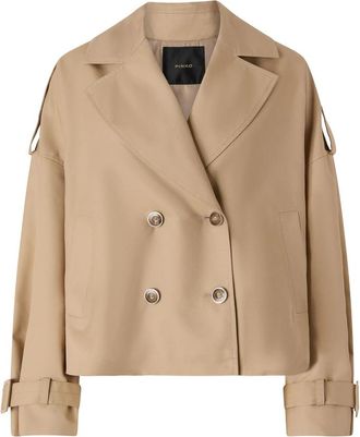 Pinko Buttoned Cropped Jacket