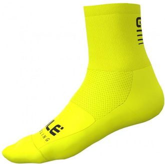 Al&eacute; Strada 2.0 Socks Velosocken - Unisex | gelb
